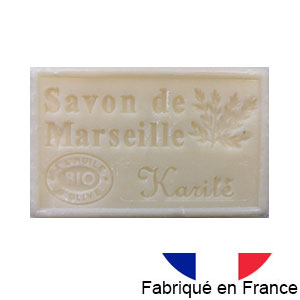 Marseille soap 125 gr. with vegetable oils and organic olive oil. 72% oil. (karite)