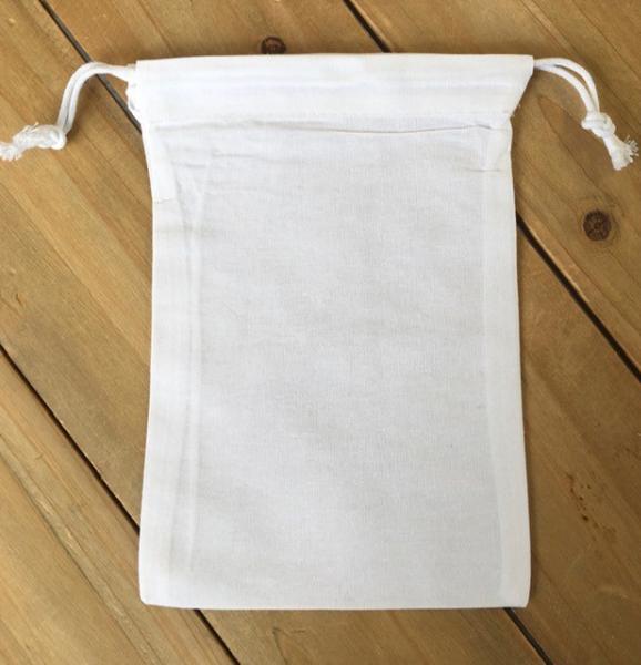 Bag cord 10x15 cm 100% cotton