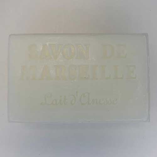 Marseille soap 60 gr. with vegetable oils and organic olive oil (lait d'anesse)