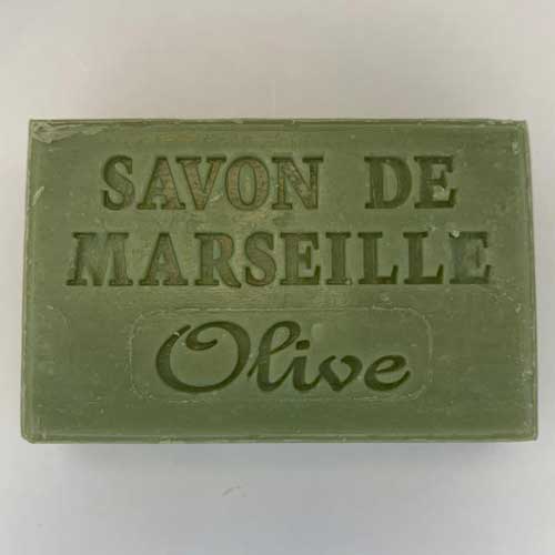 Marseille soap 60 gr. with vegetable oils and organic olive oil (Huile d'olive)