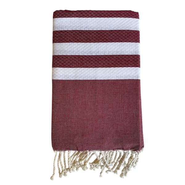 Fouta nid d'abeille 5/5 (wne)