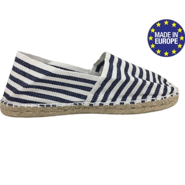 Espadrilles marinire fabriques en Espagne (BLMMAR)