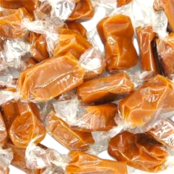 Caramel au beurre sal� fabriqu� en France (caramel en sac)