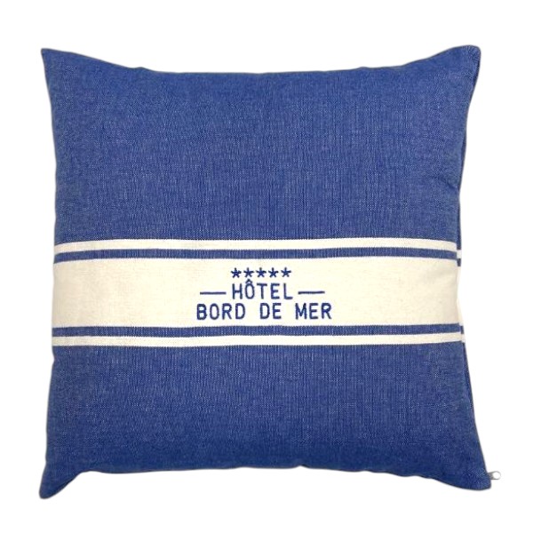 Coussin de plage toile de fouta (BLM)