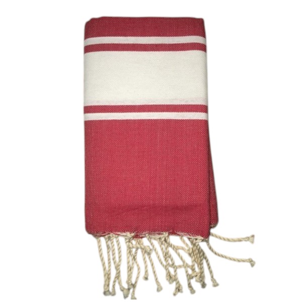 Fouta Paro/Transat (Rouge)