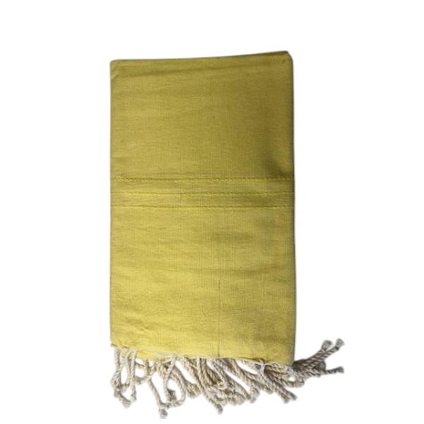 Fouta unie pique (YLW)