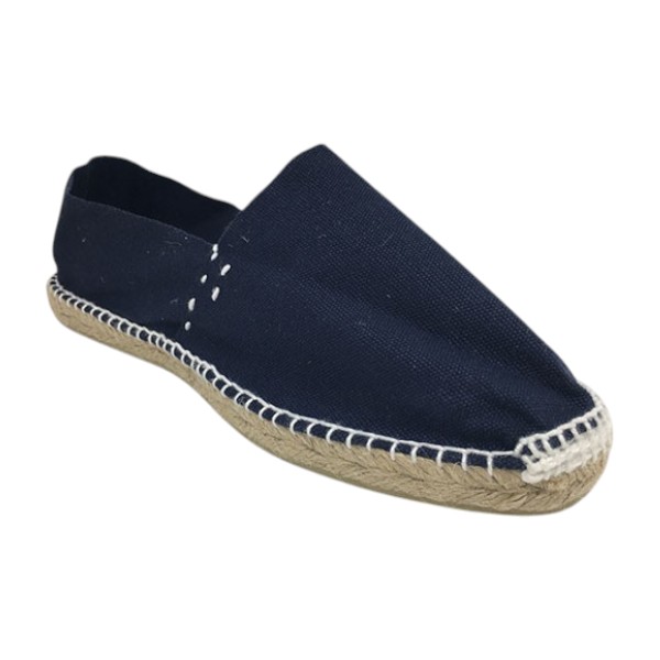 Espadrilles unies fabriques en Espagne (BLM)