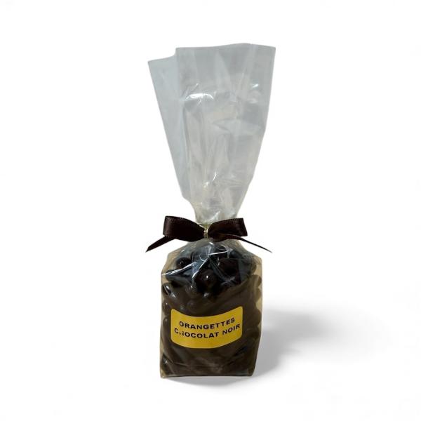 Drag�e Orangettes enrob�es au chocolat noir - 100g