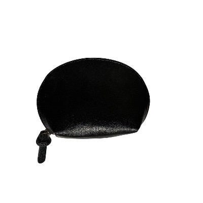 Trousse de maquillage femme (Trousse ronde noir)