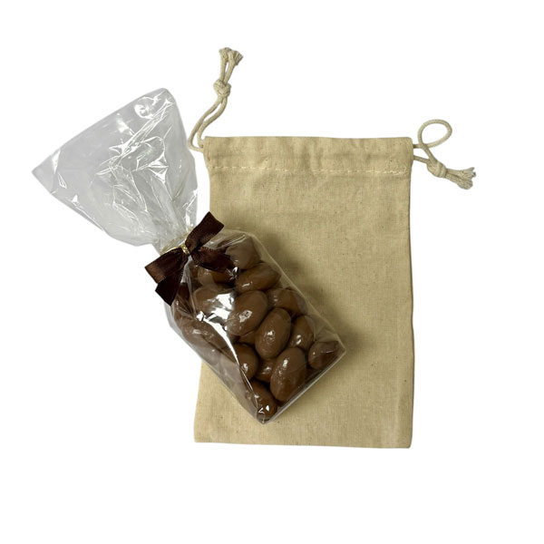 Drag�e coeur d'amande chocolat - 100g (Chocolat au lait)