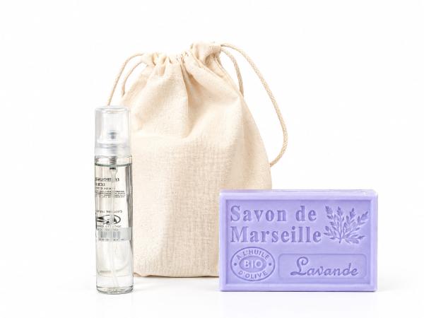 COFFRET PARFUM ET SAVON LAVANDE (KDO031)
