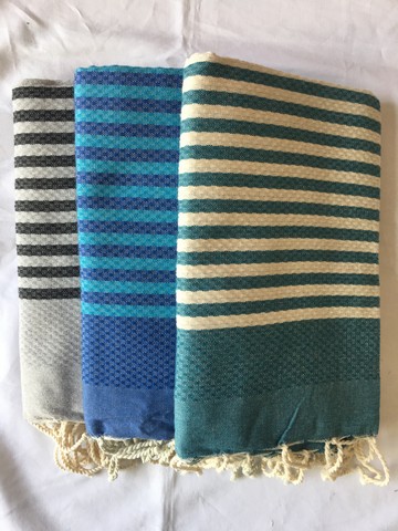 Fouta marinire nid d'abeille