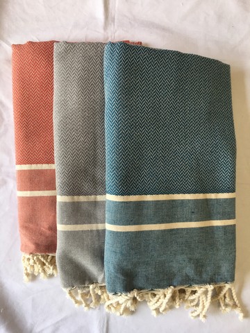 Fouta chevron